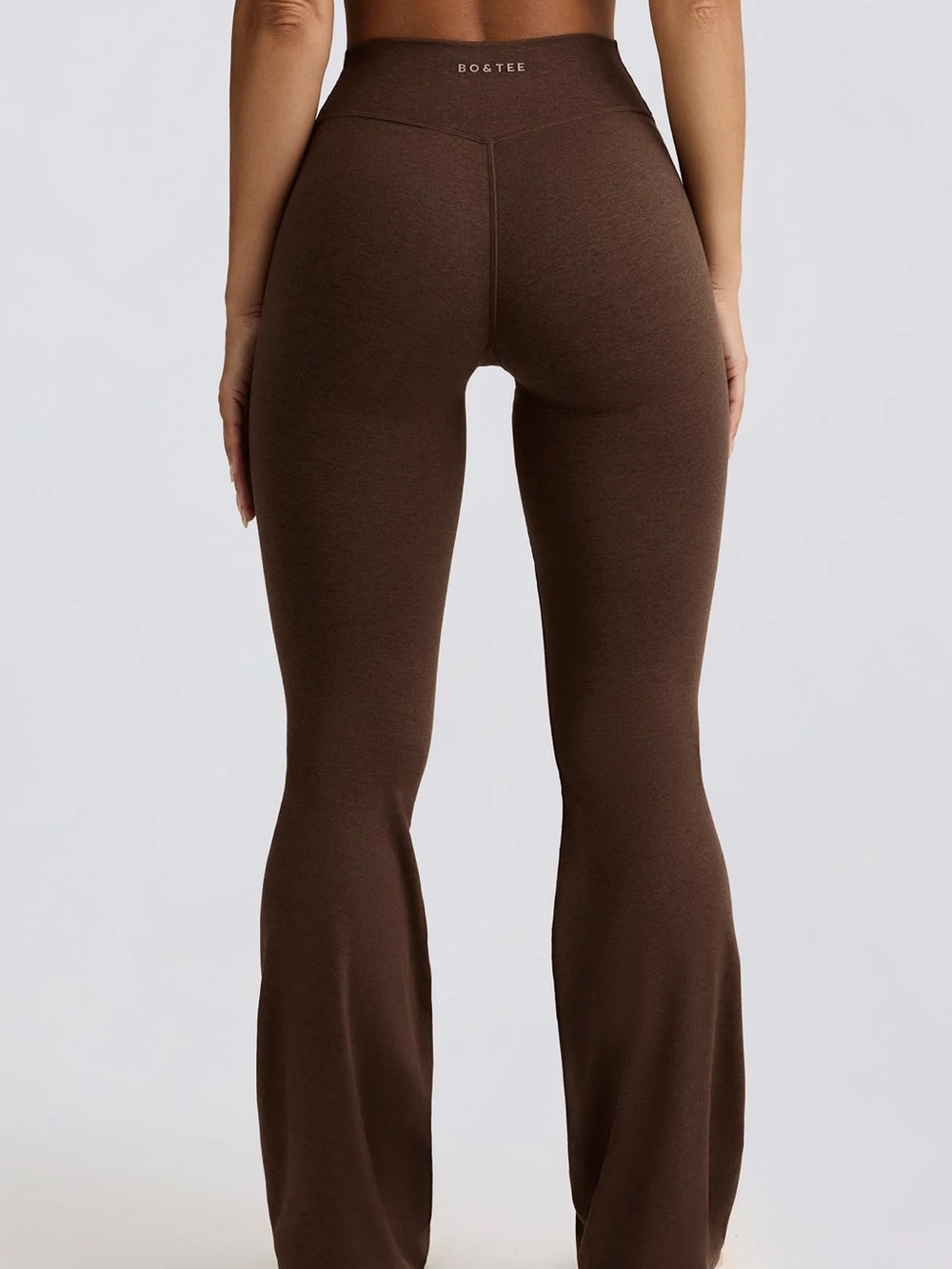 Oh Polly bo+tee ruched flared trousers - Picture 2 of 2